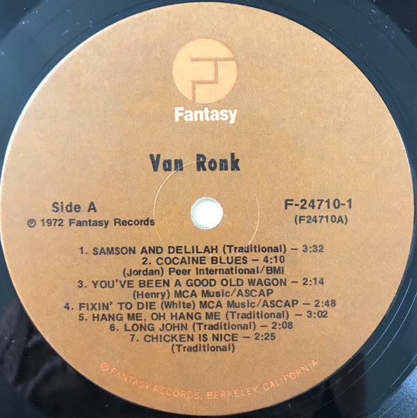 Dave Van Ronk - Van Ronk (2xVinyl, LP, Compilation) Very Good Plus (VG+) / Very Good (VG)