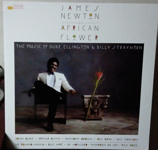 James Newton (2) - The African Flower (The Music Of Duke Ellington & Billy Strayhorn) (Vinyl, LP, Album) Very Good (VG) / Very Good Plus (VG+)