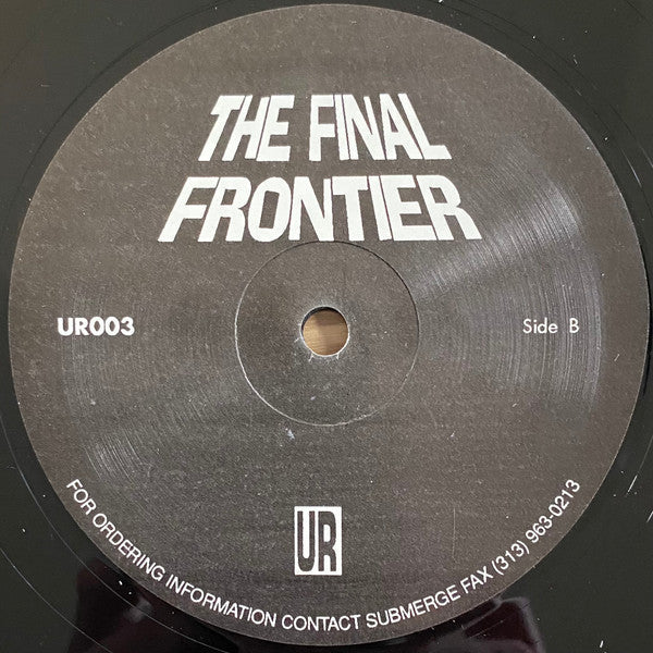 Underground Resistance - The Final Frontier (Vinyl, 12", 33 ⅓ RPM) Very Good Plus (VG+) / Generic
