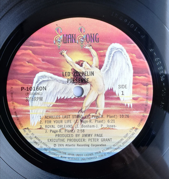 Led Zeppelin - Presence = プレゼンス (Vinyl, LP, Album, Stereo)