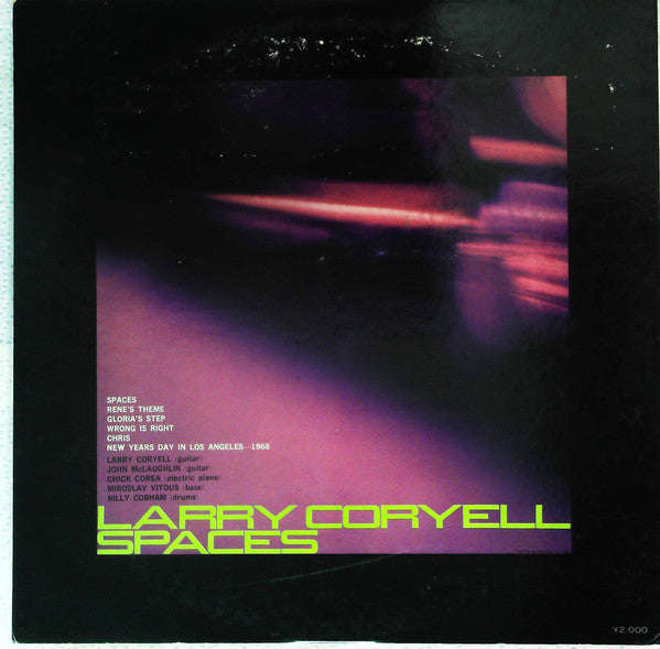 Larry Coryell - Spaces (Vinyl, LP, Album, Promo) Very Good Plus (VG+) / Very Good Plus (VG+)