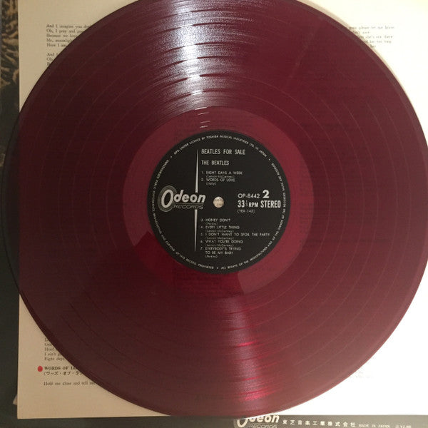 The Beatles - Beatles For Sale (Vinyl, LP, Album, Reissue, Stereo) Very Good Plus (VG+) / Very Good (VG)