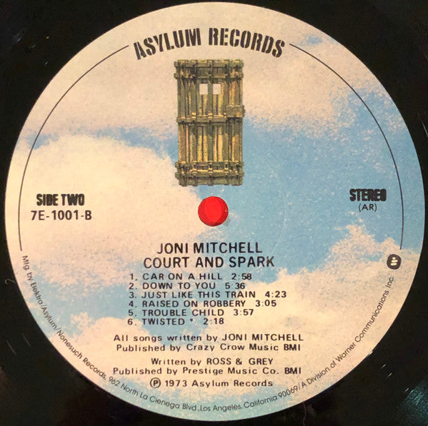 Joni Mitchell - Court And Spark (Vinyl, LP, Album, Reissue, Stereo) Very Good Plus (VG+) / Near Mint (NM or M-)