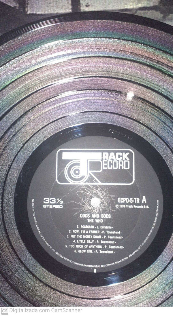 The Who - Odds & Sods (Vinyl, LP, Compilation) Very Good Plus (VG+) / Very Good Plus (VG+)