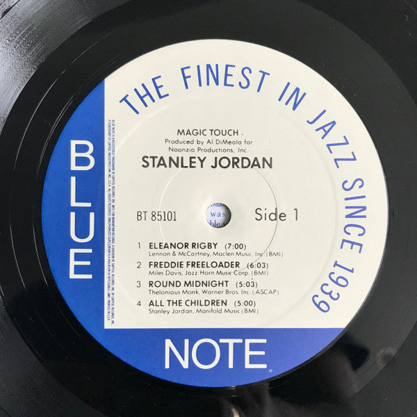 Stanley Jordan - Magic Touch (Vinyl, LP, Album) Very Good (VG) / Very Good (VG)