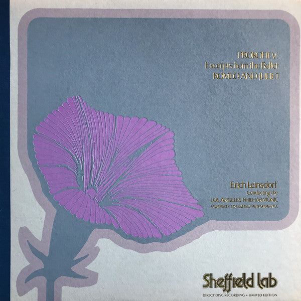 Sergei Prokofiev - Excerpts From The Ballet, Romeo And Juliet (Vinyl, LP, Album, Limited Edition, Reissue, Repress, Stereo) Very Good Plus (VG+) / Very Good Plus (VG+)