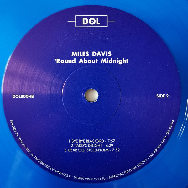 Miles Davis - 'Round About Midnight (Vinyl, LP, Album, Reissue) Very Good Plus (VG+) / Very Good Plus (VG+)