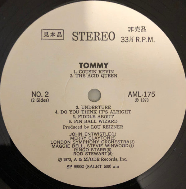 London Symphony Orchestra - Tommy (2xVinyl, LP, Promo) Very Good Plus (VG+) / Very Good Plus (VG+)