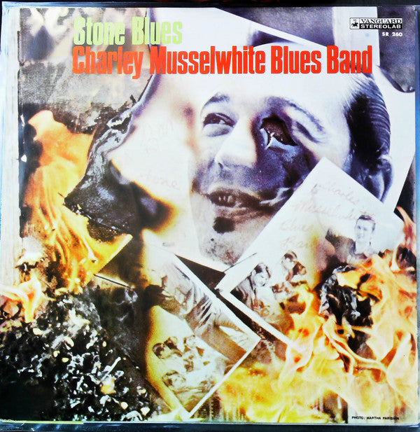 Charlie Musselwhite Blues Band - Stone Blues (Vinyl, LP, Album) Very Good Plus (VG+) / Good Plus (G+)