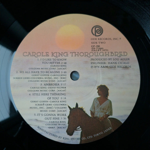 Carole King - Thoroughbred (Vinyl, LP, Album)