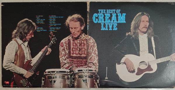 Cream (2) - The Best Of Cream Live (Vinyl, LP, Compilation, Reissue...