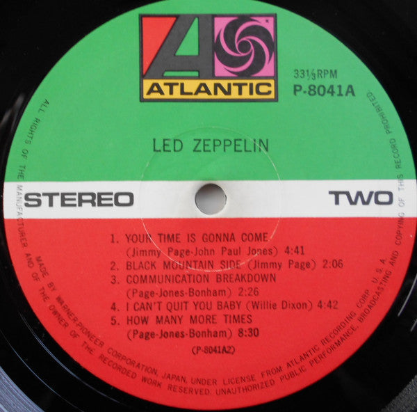 Led Zeppelin - Led Zeppelin (Vinyl, LP, Album, Reissue, Repress)