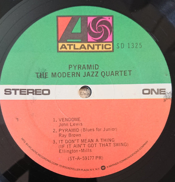 The Modern Jazz Quartet - Pyramid (Vinyl, LP, Album, Reissue, Stereo)