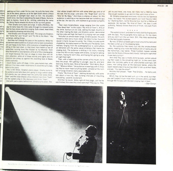 Frank Sinatra - Sinatra At The Sands (2xVinyl, LP, Album, Promo, Stereo) Very Good Plus (VG+) / Good Plus (G+)