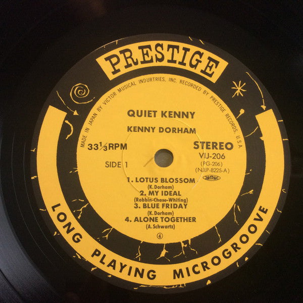 Kenny Dorham - Quiet Kenny (Vinyl, LP, Album, Reissue, Stereo) Near Mint (NM or M-) / Near Mint (NM or M-)