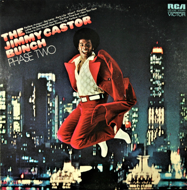 The Jimmy Castor Bunch - Phase Two (Vinyl, LP, Album, Stereo) Good Plus (G+) / Good Plus (G+)