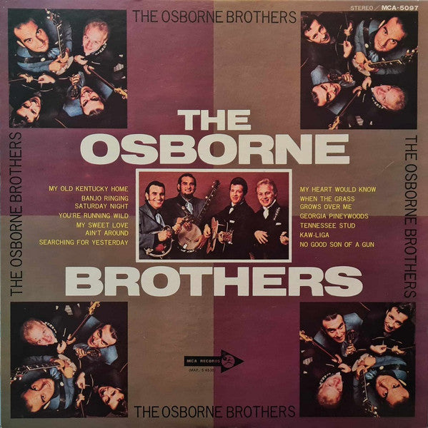 The Osborne Brothers - The Osborne Brothers (Vinyl, LP, Album, Stereo) Very Good (VG) / Very Good (VG)