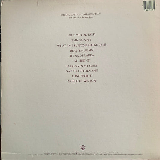 Christopher Cross - Another Page (Vinyl, LP, Album) Good Plus (G+) / Very Good Plus (VG+)