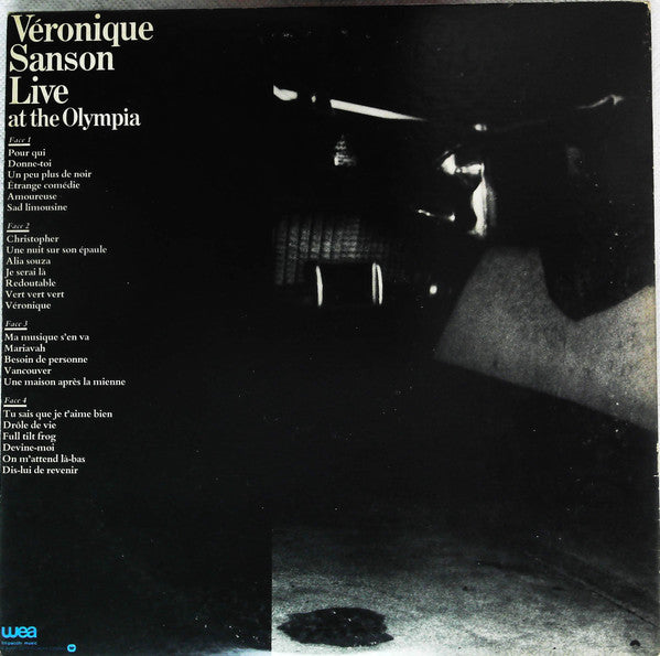 Véronique Sanson - Live At The Olympia (2xVinyl, LP, Promo) Very Good Plus (VG+) / Very Good (VG)