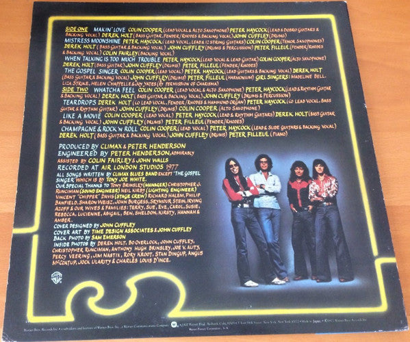 Climax Blues Band - Shine On (Vinyl, LP, Album, Promo) Good Plus (G+) / Good (G)