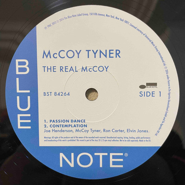 McCoy Tyner - The Real McCoy (Vinyl, LP, Album, Stereo)