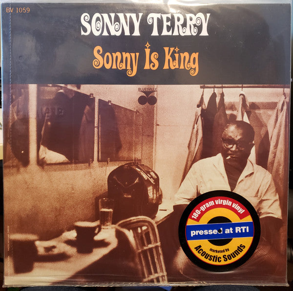 Sonny Terry - Sonny Is King (Vinyl, LP, Album, Reissue, Remastered) Near Mint (NM or M-) / Near Mint (NM or M-)
