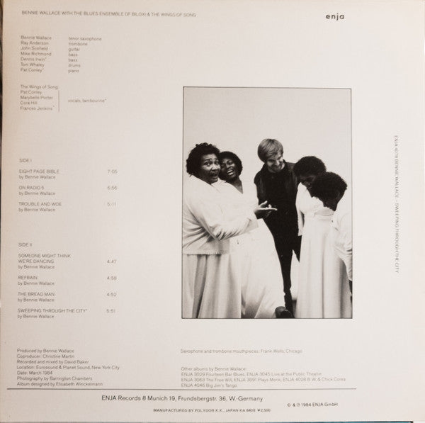 Bennie Wallace - Sweeping Through The City (Vinyl, LP, Album) Very Good Plus (VG+) / Very Good Plus (VG+)
