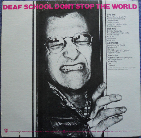 Deaf School - 2nd Honeymoon / Don't Stop The World (Vinyl, LP, Comp...