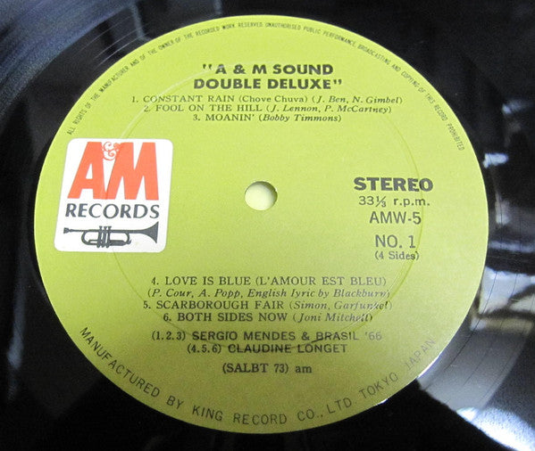 Various - A&M Sound Double Deluxe (2xVinyl, LP, Compilation, Stereo, Mono) Very Good (VG) / Very Good Plus (VG+)