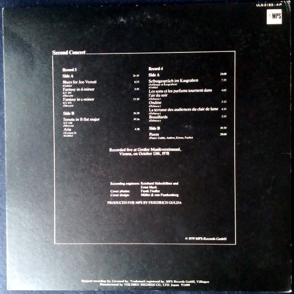 Friedrich Gulda - Message From G. II (2xVinyl, LP, Album) Very Good Plus (VG+) / Very Good Plus (VG+)