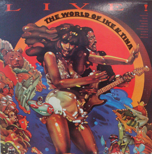 Ike & Tina Turner - The World Of Ike & Tina (Vinyl, LP, Album)
