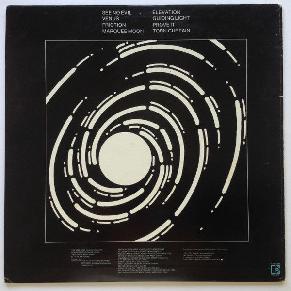 Television - Marquee Moon (Vinyl, LP, Album, Stereo)