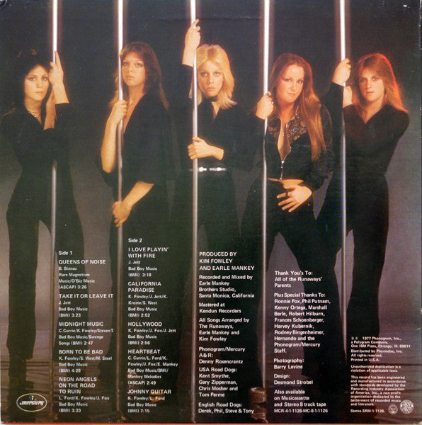The Runaways - Queens Of Noise (Vinyl, LP, Album) Very Good (VG) / Very Good (VG)
