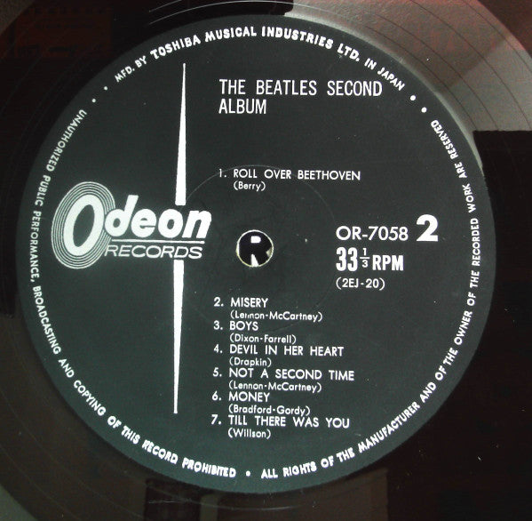 The Beatles - The Beatles' Second Album (Vinyl, LP, Album, Reissue,...