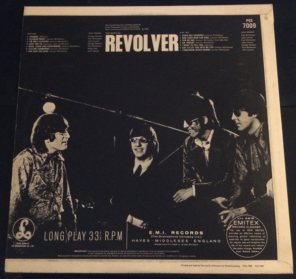 The Beatles - Revolver (Vinyl, LP, Album, Reissue, Stereo) Very Good Plus (VG+) / Very Good (VG)