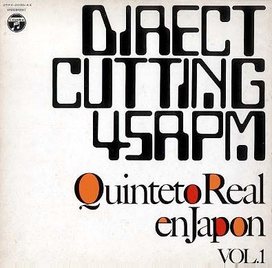 Quinteto Real - Quinteto Real En Japon Vol.1 (Vinyl, 12", 45 RPM, Stereo) Very Good Plus (VG+) / Very Good Plus (VG+)