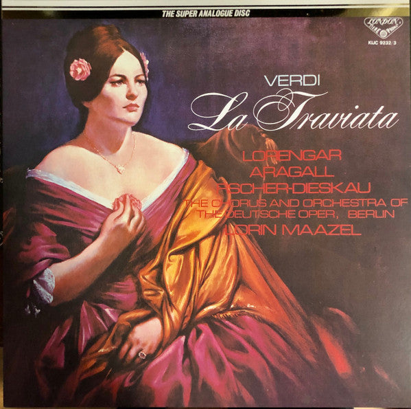 Giuseppe Verdi - La Traviata (2xVinyl, LP, Stereo) Very Good (VG) / Very Good Plus (VG+)