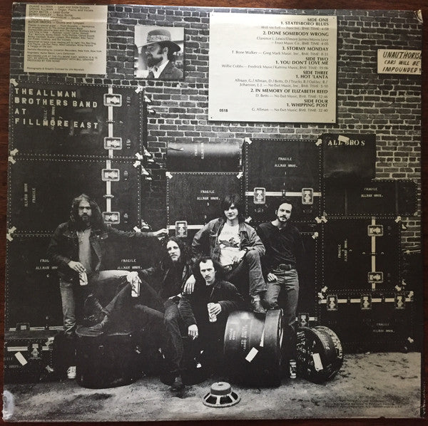 The Allman Brothers Band - The Allman Brothers Band At Fillmore East (2xVinyl, LP, Album, Reissue, Stereo) Very Good (VG) / Very Good (VG)