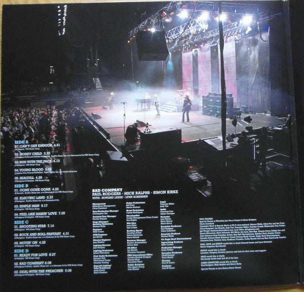 Bad Company (3) - Live At Wembley (2xLP, Album, Album, Limited Edition, Numbered, Reissue) - Very Good Plus (VG+) / Very Good Plus (VG+)