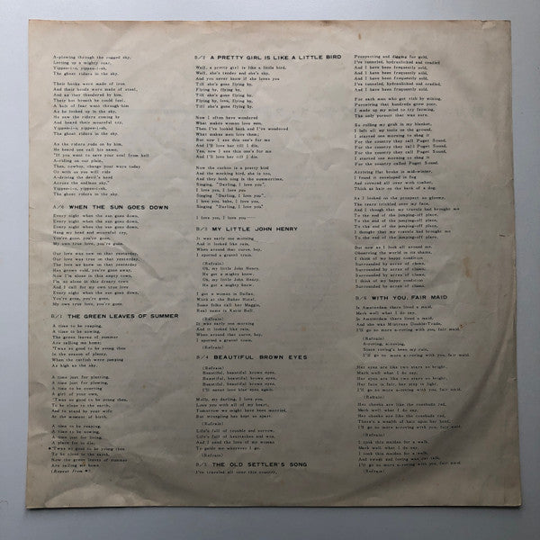 The Brothers Four - B.M.O.C. (Best Music On/Off Campus) (Vinyl, LP, Album, Stereo) Very Good Plus (VG+) / Very Good Plus (VG+)