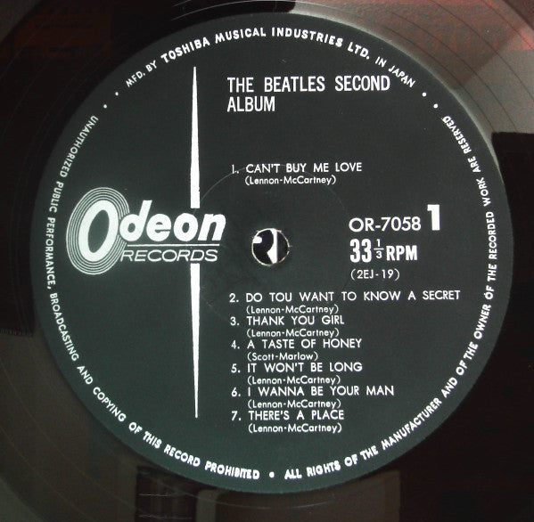 The Beatles - The Beatles' Second Album (Vinyl, LP, Album, Reissue,...