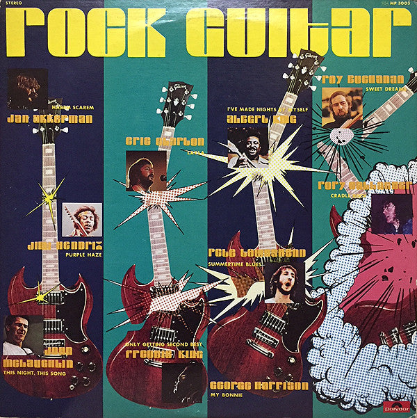 Various - Rock Guitar (Vinyl, LP, Compilation, Promo) Very Good Plus (VG+) / Very Good Plus (VG+)