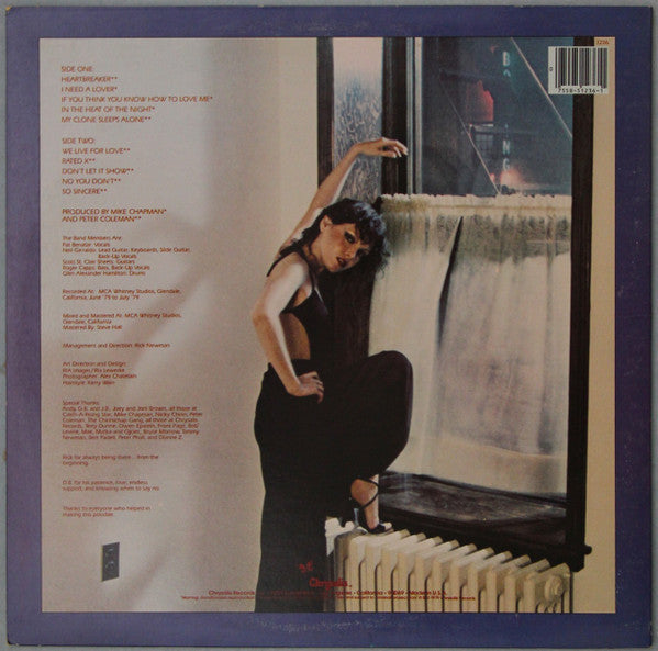 Pat Benatar - In The Heat Of The Night (Vinyl, LP, Album) Good Plus (G+) / Very Good (VG)