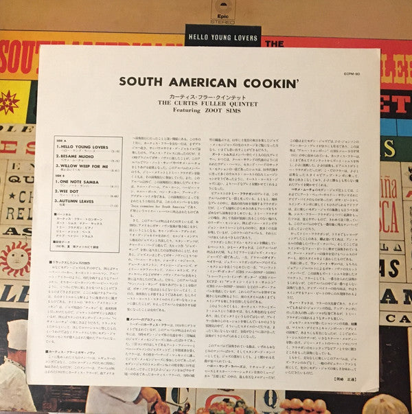 Curtis Fuller's Quintet - South American Cookin' (Vinyl, LP, Album, Reissue, Stereo) Very Good Plus (VG+) / Very Good Plus (VG+)