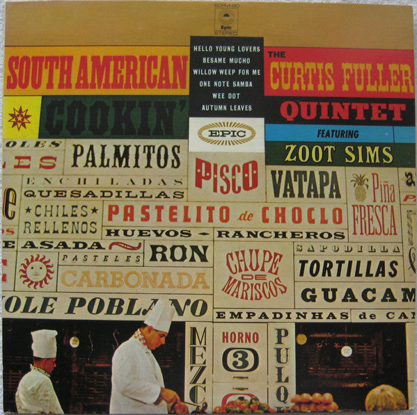 Curtis Fuller's Quintet - South American Cookin' (Vinyl, LP, Album, Reissue, Stereo) Very Good Plus (VG+) / Very Good Plus (VG+)