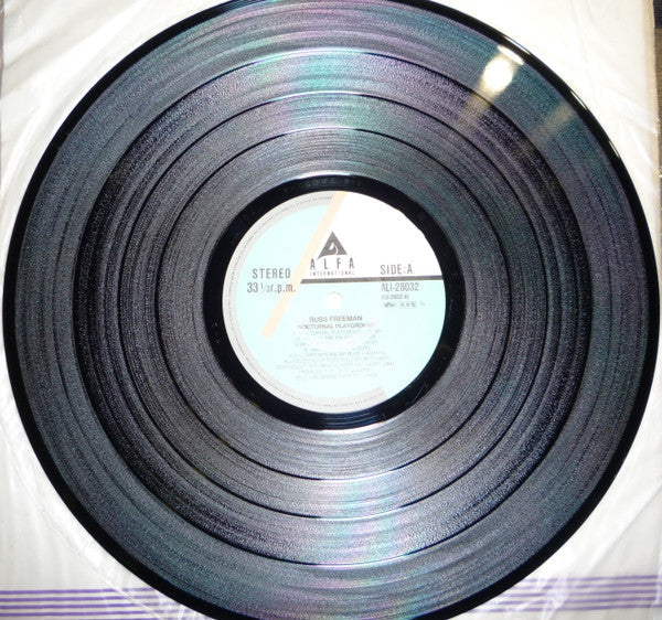 Russ Freeman (2) - Nocturnal Playground (Vinyl, LP, Album, Promo, Stereo) Near Mint (NM or M-) / Very Good Plus (VG+)