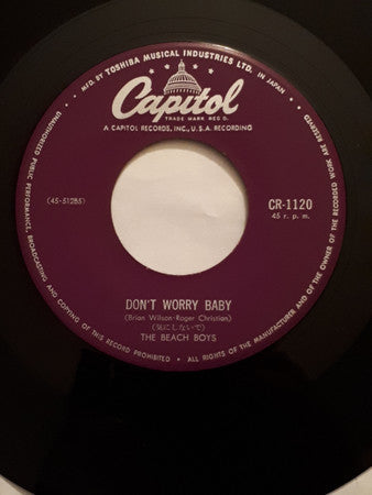The Beach Boys - アイ・ゲット・アラウンド = I Get Around / 気にしないで = Don't Worry...