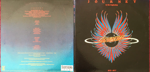 Journey - In The Beginning - 1975-1977 (2xVinyl, LP, Compilation, Promo) Very Good Plus (VG+) / Very Good (VG)