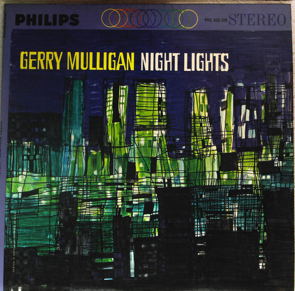 Gerry Mulligan - Night Lights (Vinyl, LP, Album, Stereo)