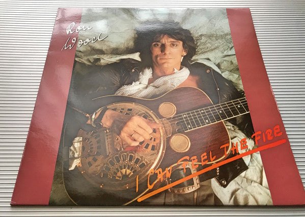 Ron Wood - I Can Feel The Fire (Vinyl, 12", 45 RPM, Maxi-Single, Stereo) Very Good (VG) / Very Good Plus (VG+)